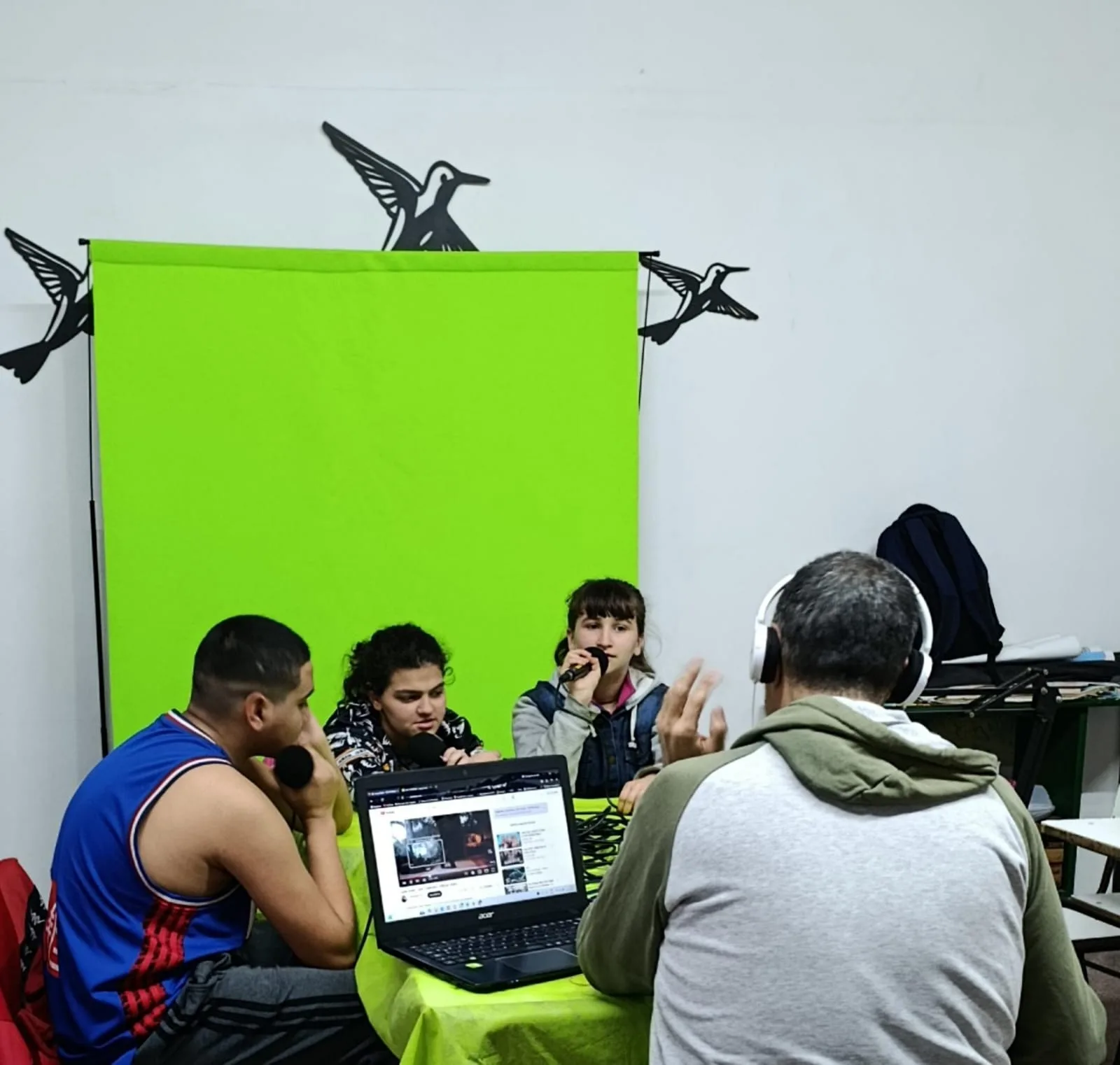 Creando puentes en vivo desde la Escuela especial N°501